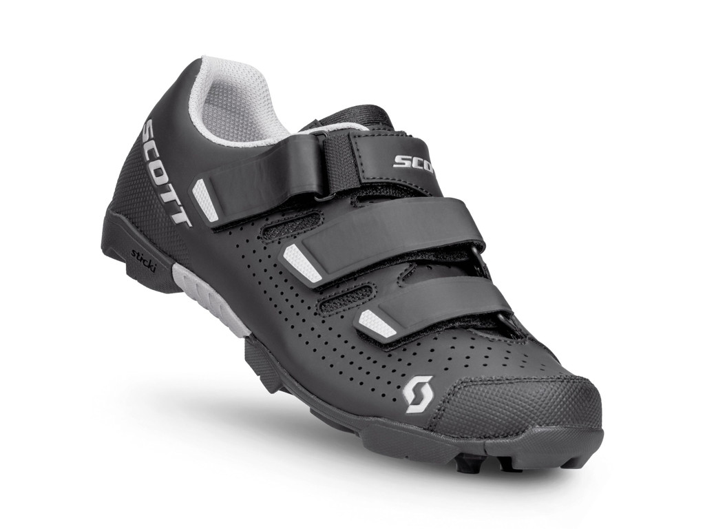 SCOTT Comp RS MTB Cykelsko til Dame – Sort/Sølv Tilbud!