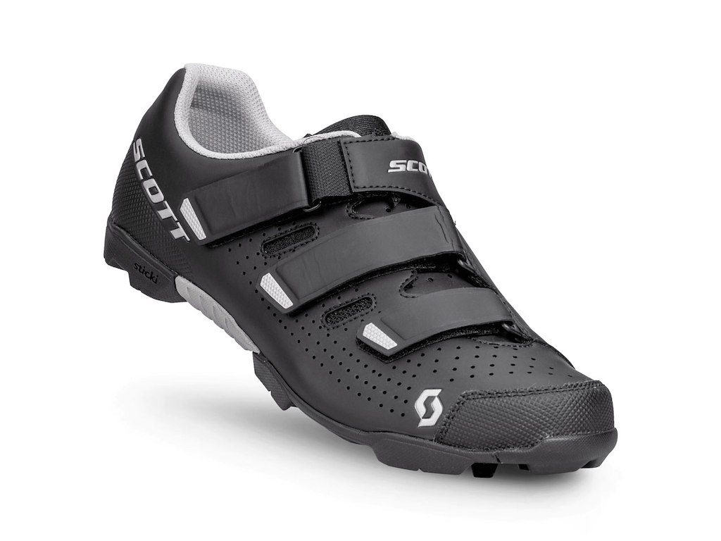 Comp Rs   Mtb Cykelsko   Matt Black Silver   Str. 42 fra Scott