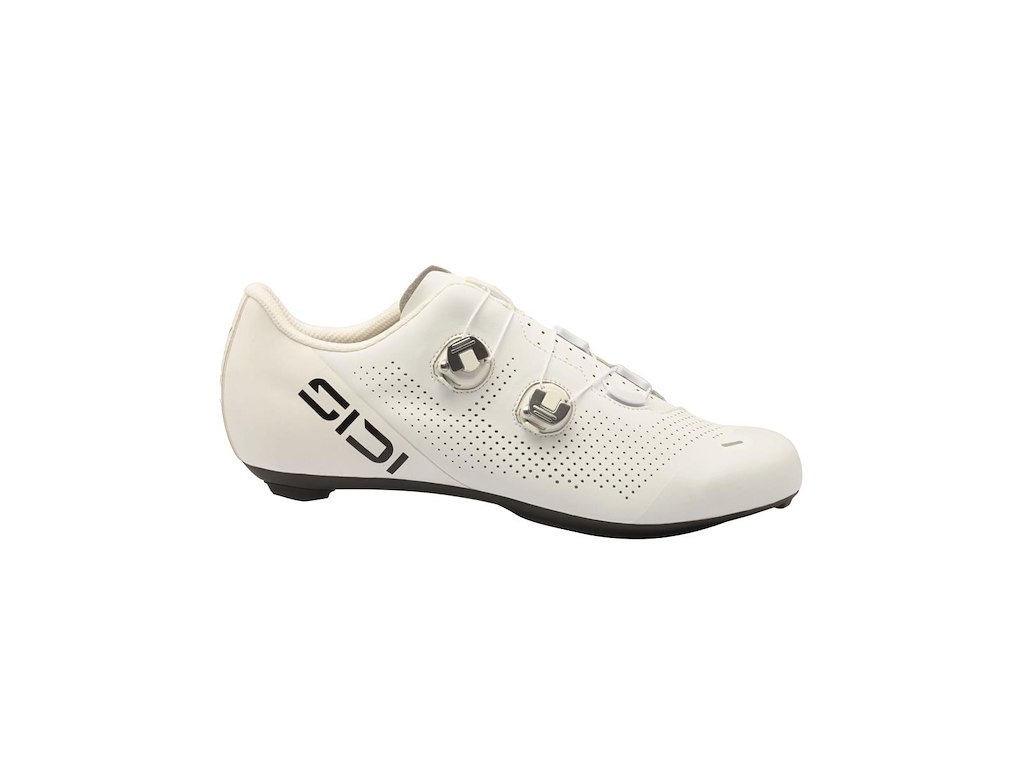 Ergo 6s   Cykelsko   Race   Full White   Str. 47 fra Sidi