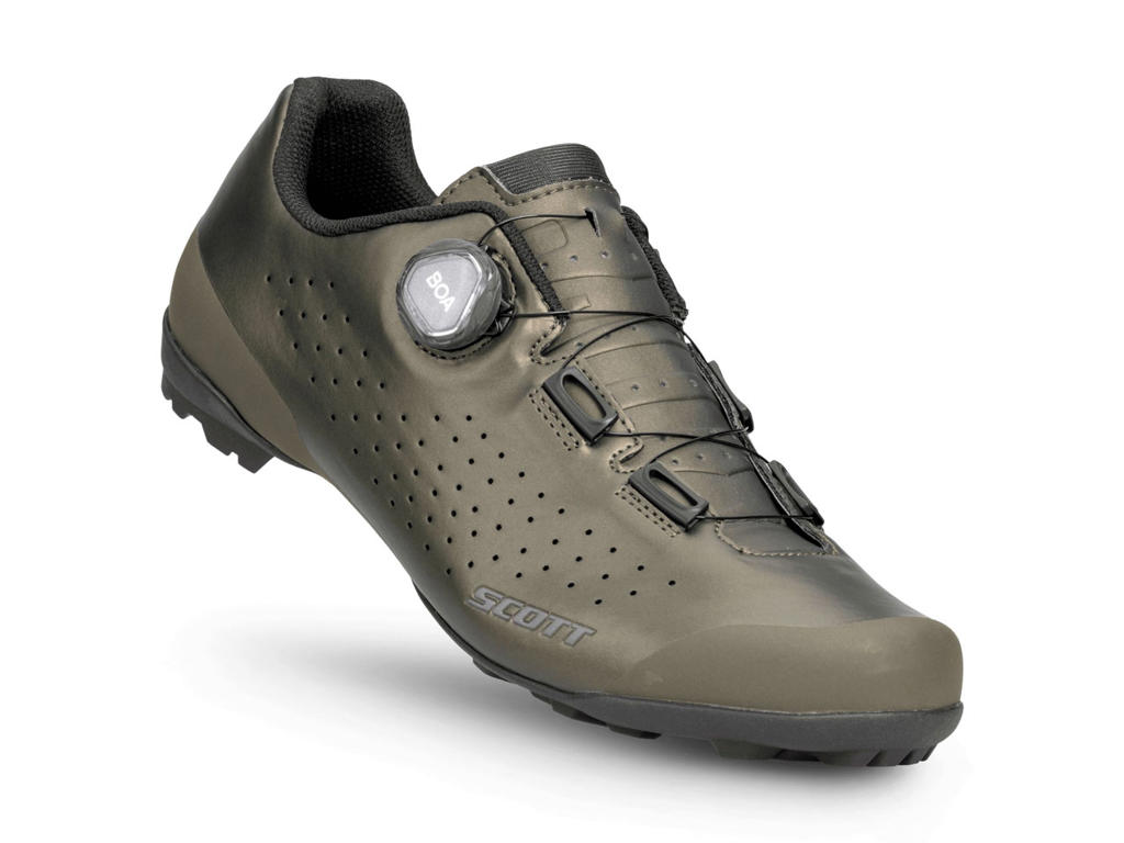 Gravel Pro Cykelsko - Metalbrun og Sort til Eventyr!