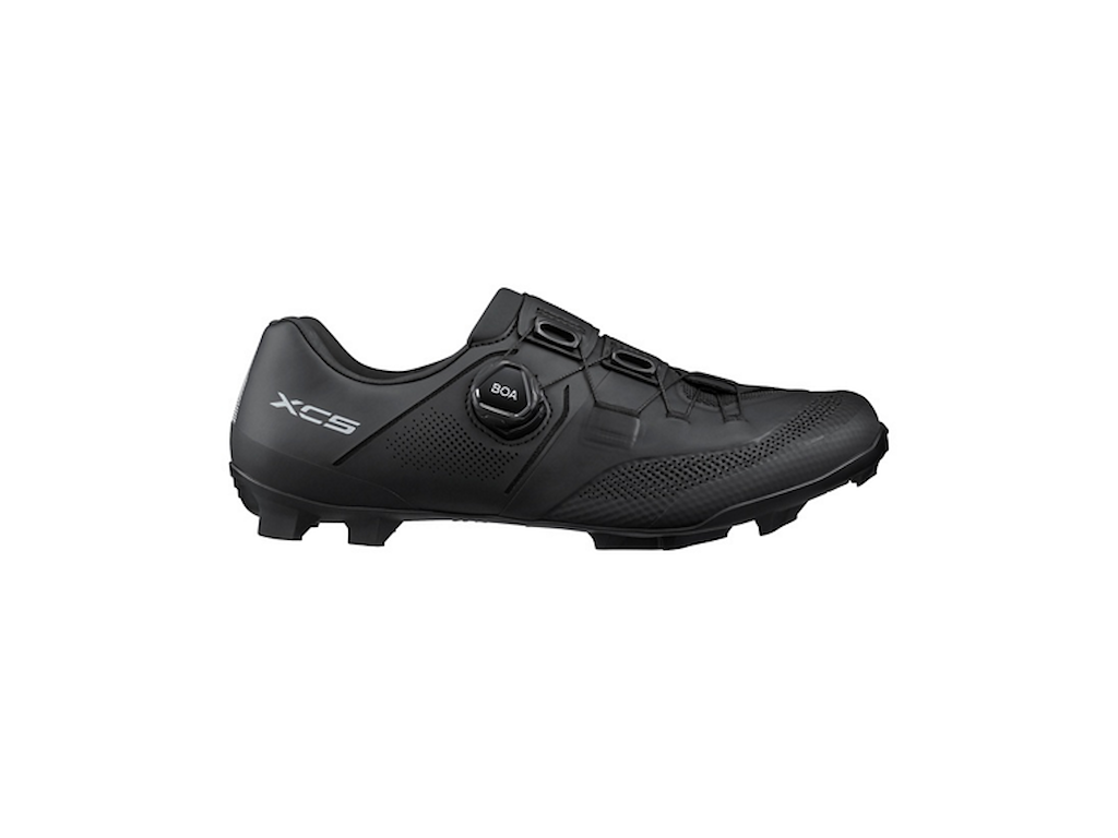 Shimano XC503 MTB Cykelsko – Bred og Sort – Uovertruffen Tilbud!