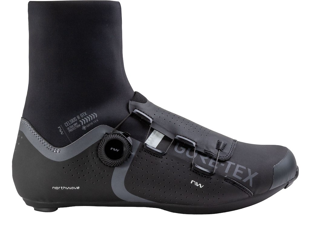 Celsius R Gtx Cykelsko Road   Herre   Sort Mørkgrå   Str.   41 fra Northwave