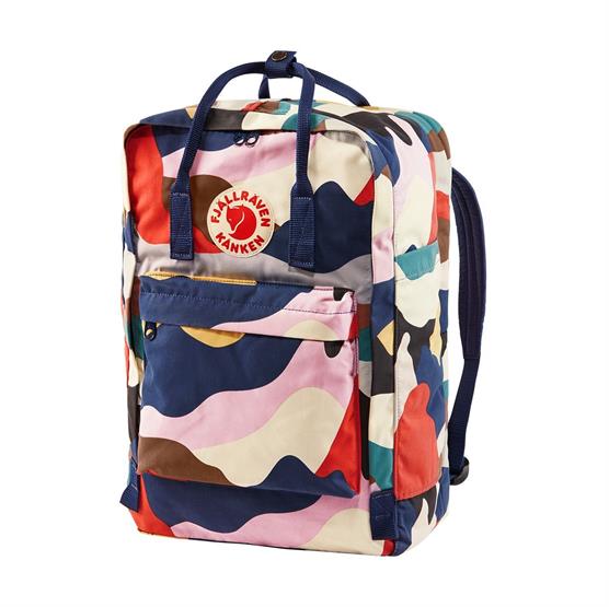Fjällräven Kånken Art Laptop 17 - Farverig rygsæk til laptop