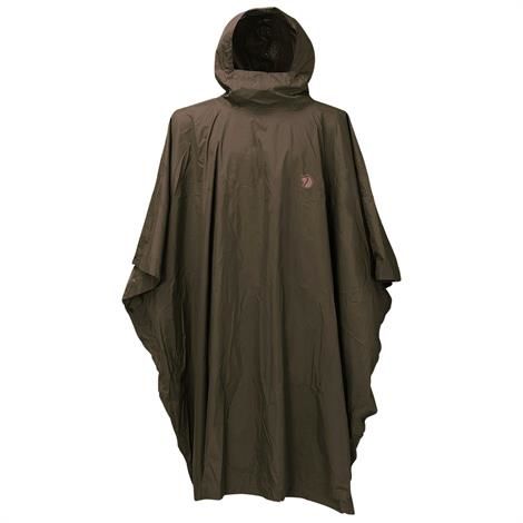 Fjällräven Mørkegrøn Regnponcho – Fantastisk Tilbud!