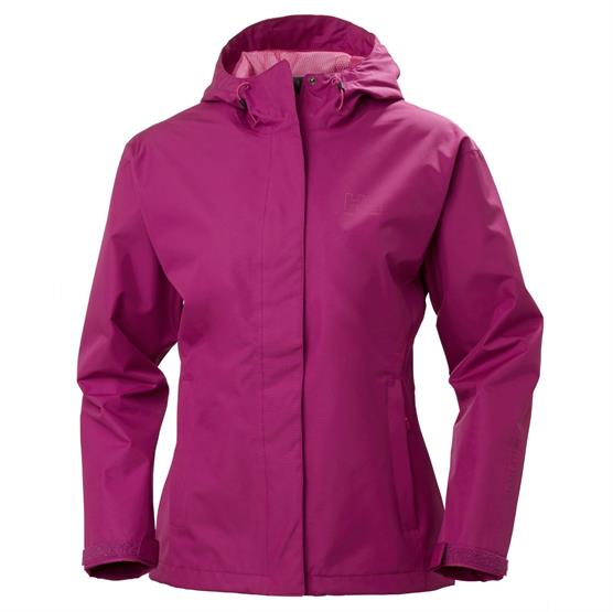 Helly Hansen Seven J Regnjakke – Festival Fuchsia Tilbud