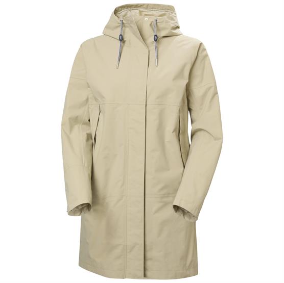 Womens Koster Rain Coat, Hh Khaki fra Helly Hansen