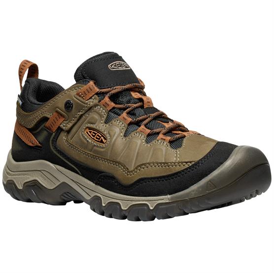 Mens Targhee Iv Wp Wide, Sea Turtle   Roasted Pecan fra Keen