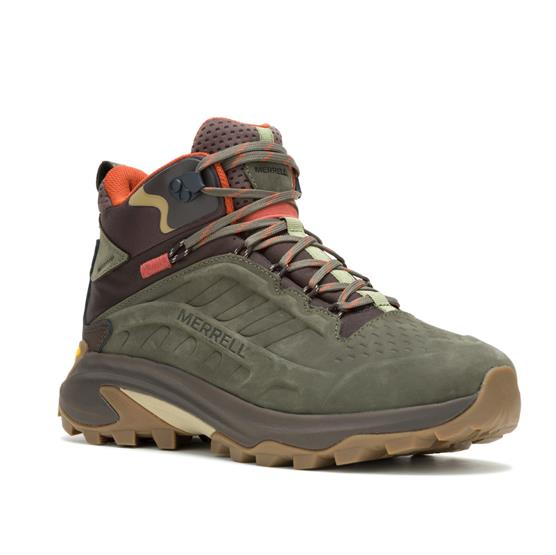 Mens Moab Speed 2 Ltr Mid Wp, Olive fra Merrell