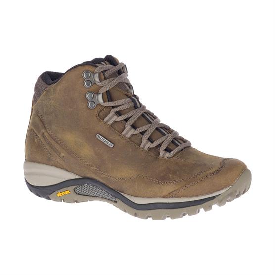 Merrell Siren Traveller 3 Mid WP Vandrestøvler til Dame - Brindle