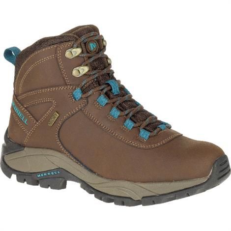 Merrell Vego Mid Ltr Wtpf Vandrestøvler til Dame – Mørk Jord