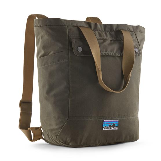 Patagonia Vokset Canvas Tote - 2-i-1 Taske Tilbud