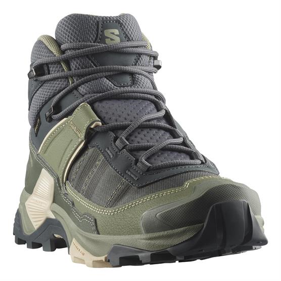 Salomon X Ultra 5 Mid GTX Vandrestøvler – Turbulence/Sedona Sage
