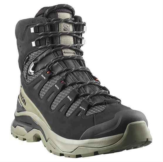 Quest 5 Gtx Mens, Black   Deep Lichen Green fra Salomon