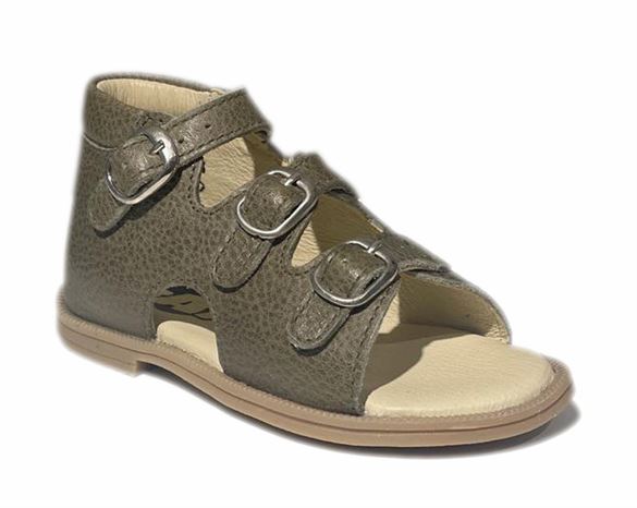 Sandal 'ala Babybotte', Oliven fra Arauto Rap