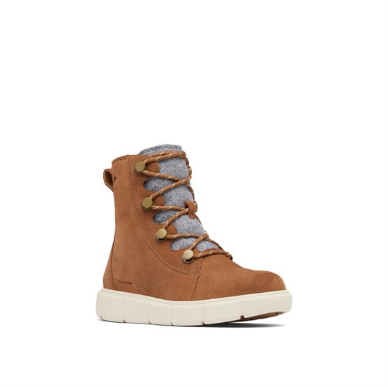 Sorel Explorer III Joan Vinterstøvler – Velvet Tan Tilbud!
