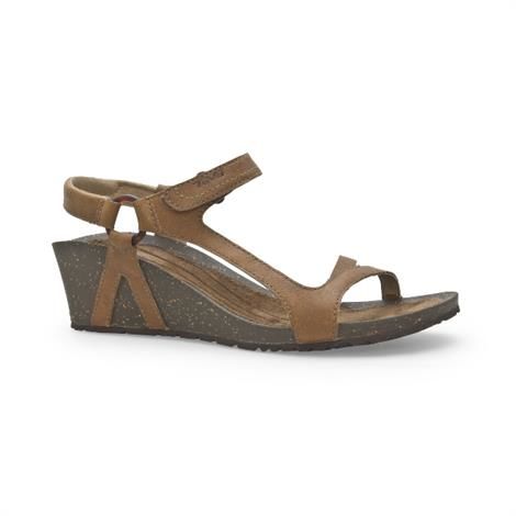 Teva Cabrillo Universal Wedge Sandal til Dame - Tan Tilbud!