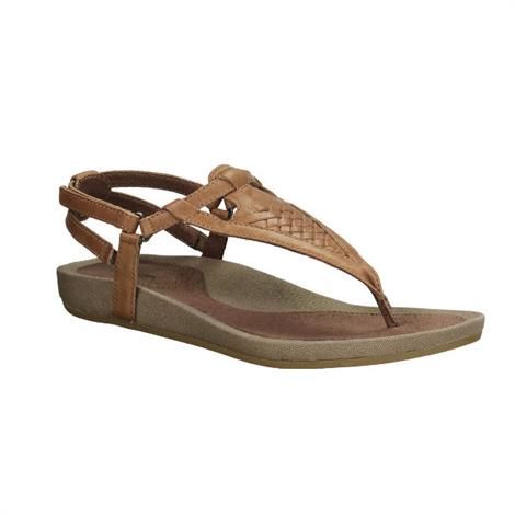 Elegant Teva Capri Sandal til kvinder – Toffee farve