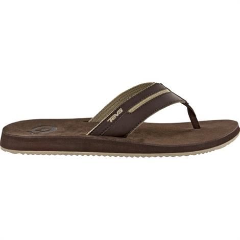 Teva Eddy Herre Sandaler – Komfortable Klip-Klapper i Brun