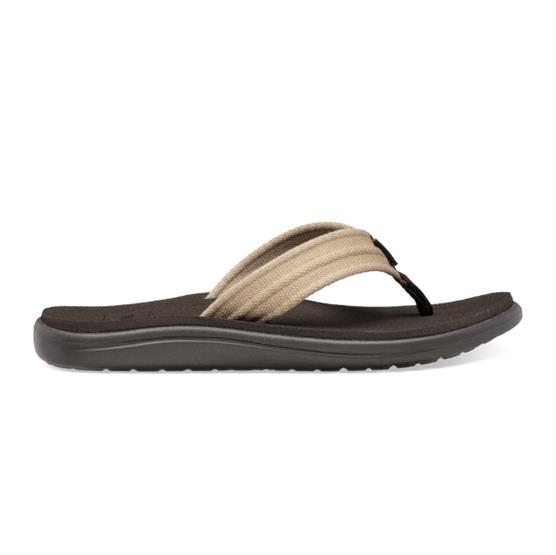 Teva Voya Canvas Klipklap Sandaler til Mænd – Dune Tilbud!