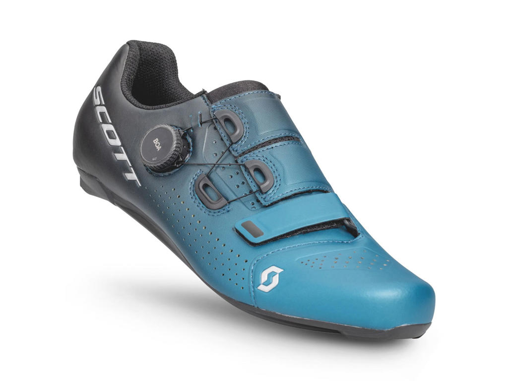 SCOTT Team BOA Landevejssko – Fade Metallic Blue Tilbud