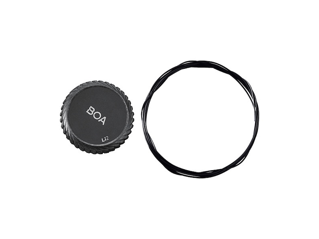 Rc902 Boa Li2 Kit   Venstre   Sort fra Shimano