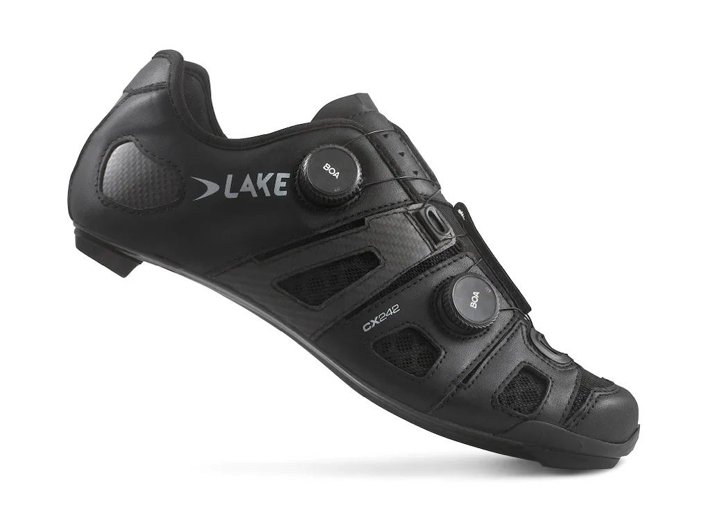 Cx242   Cykelsko   Race   Sort Sølv   Str. 39.5 fra Lake