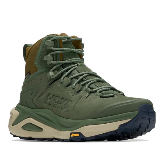 Mens Kaha 3 Gtx, Nettle Leaf   Barley Flour fra Hoka