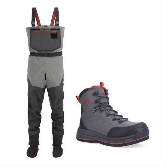 Freestone Waders Sæt, Filt Støvle fra Simms