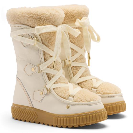 Ona Ave Alpine Tall Lx Wp Womens, Snow   Gum 17 fra Sorel
